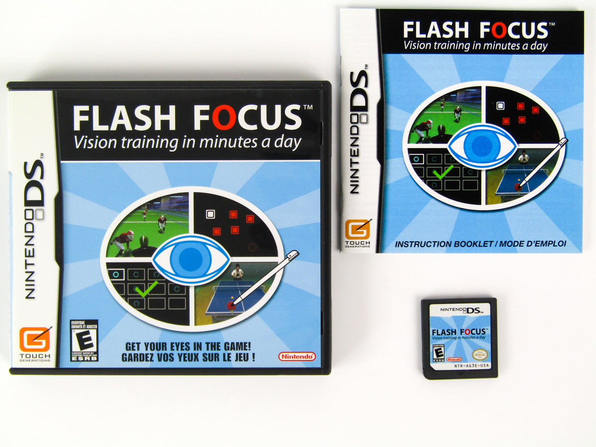Flash Focus: Vision Training (Nintendo DS) – Retro MTL
