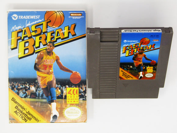 Magic Johnson's Fast Break (Nintendo / NES) – RetroMTL