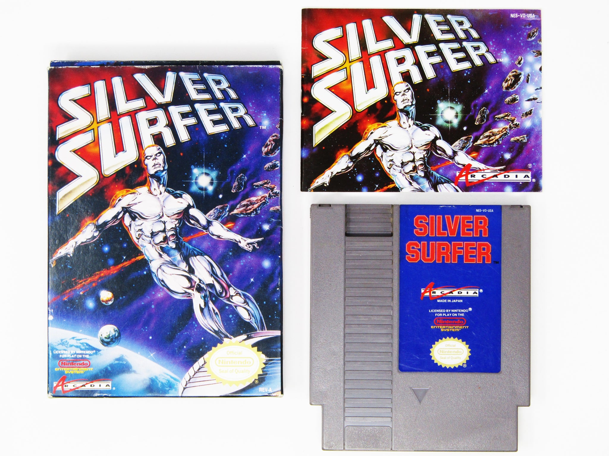 Codemasters Silver Nes Silver Surfer (Nintendo / NES) – RetroMTL