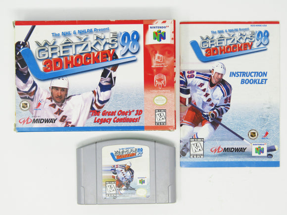 Wayne Gretzky's 3D Hockey 98 (Nintendo 64 / N64)
