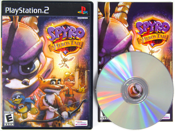 Spyro A Heros Tail (Playstation 2 / PS2)