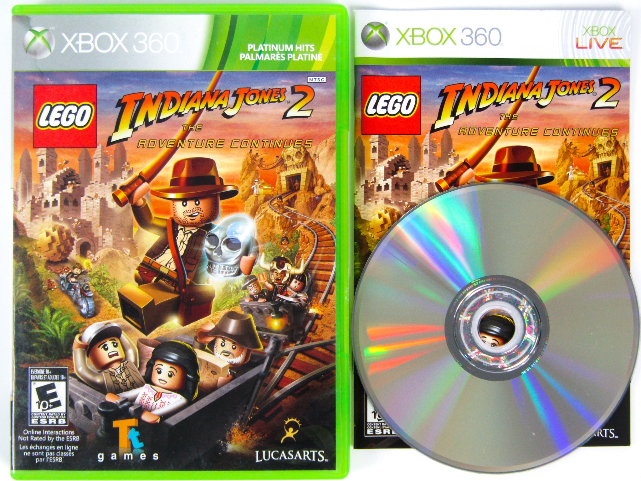 Lego indiana jones 2025 2 xbox 360