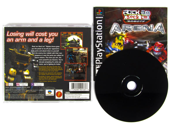 Rock Em Sock Em Robots Arena (Playstation / PS1)