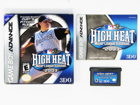 High Heat Baseball 2003 (Game Boy Advance / GBA)