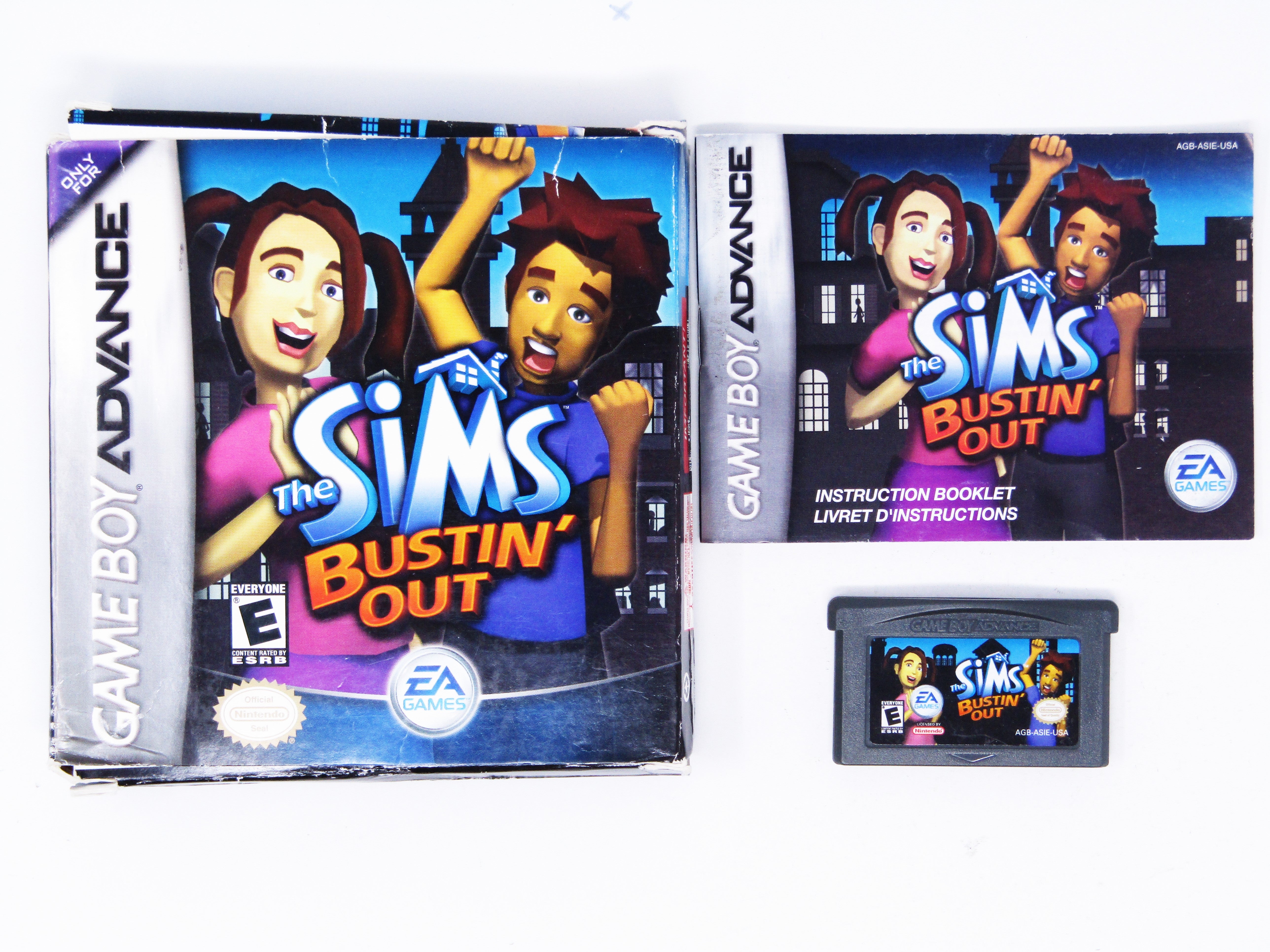 The Sims Bustin Out (Nintendo Game Boy Advance / GBA) – Retro MTL