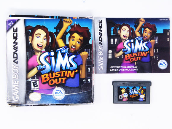 The Sims Bustin Out (Game Boy Advance / GBA)