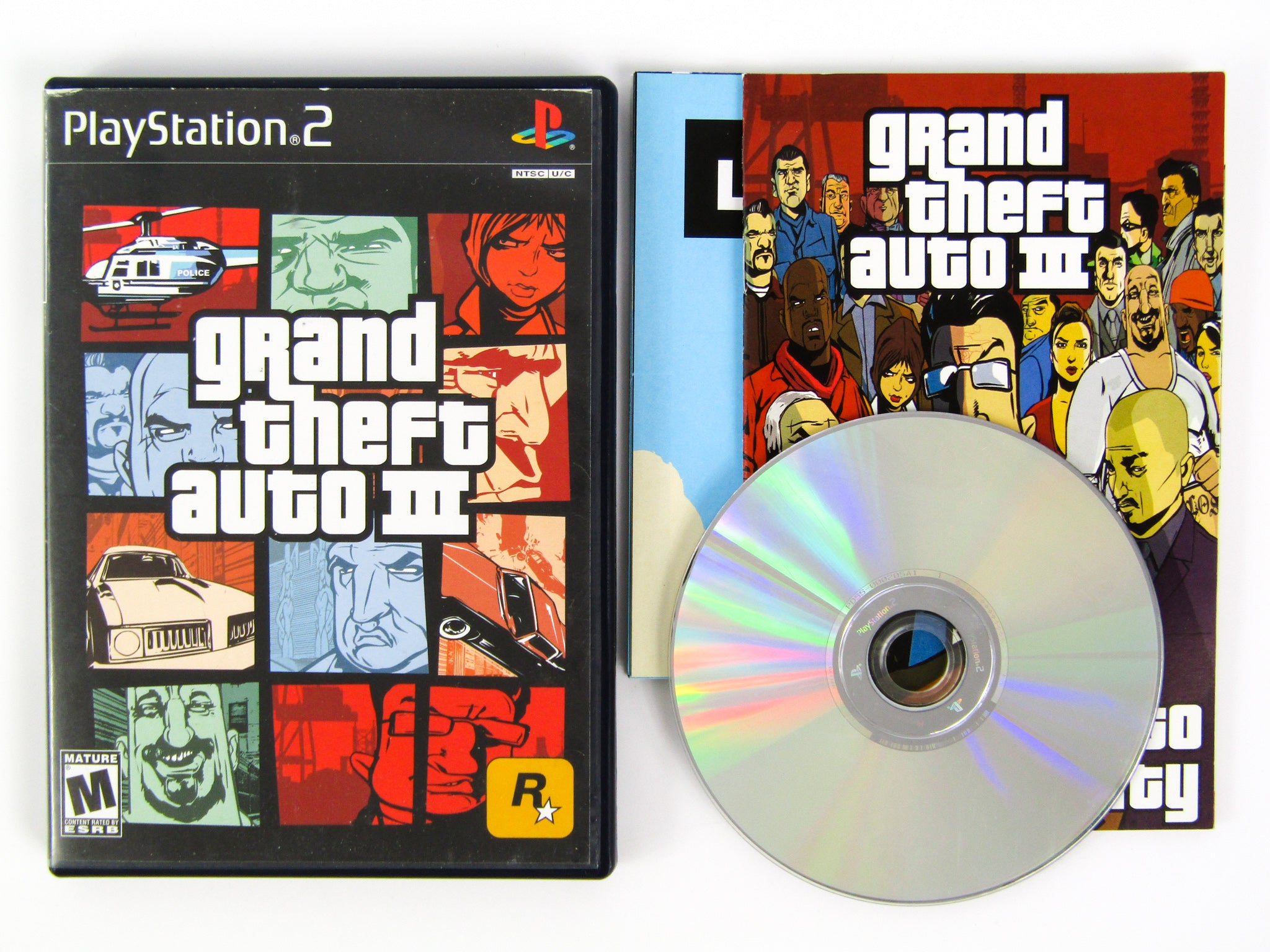 Grand Theft Auto III ROM & ISO - PS2 Game