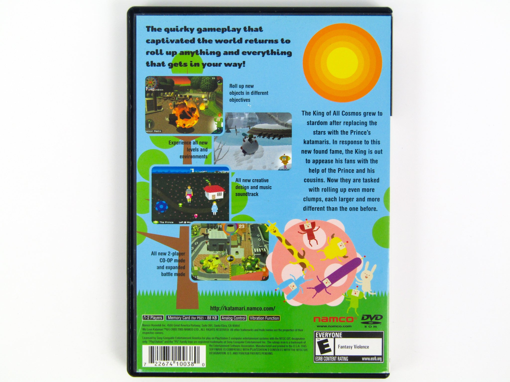 We Love Katamari (Playstation 2 / PS2) - RetroMTL