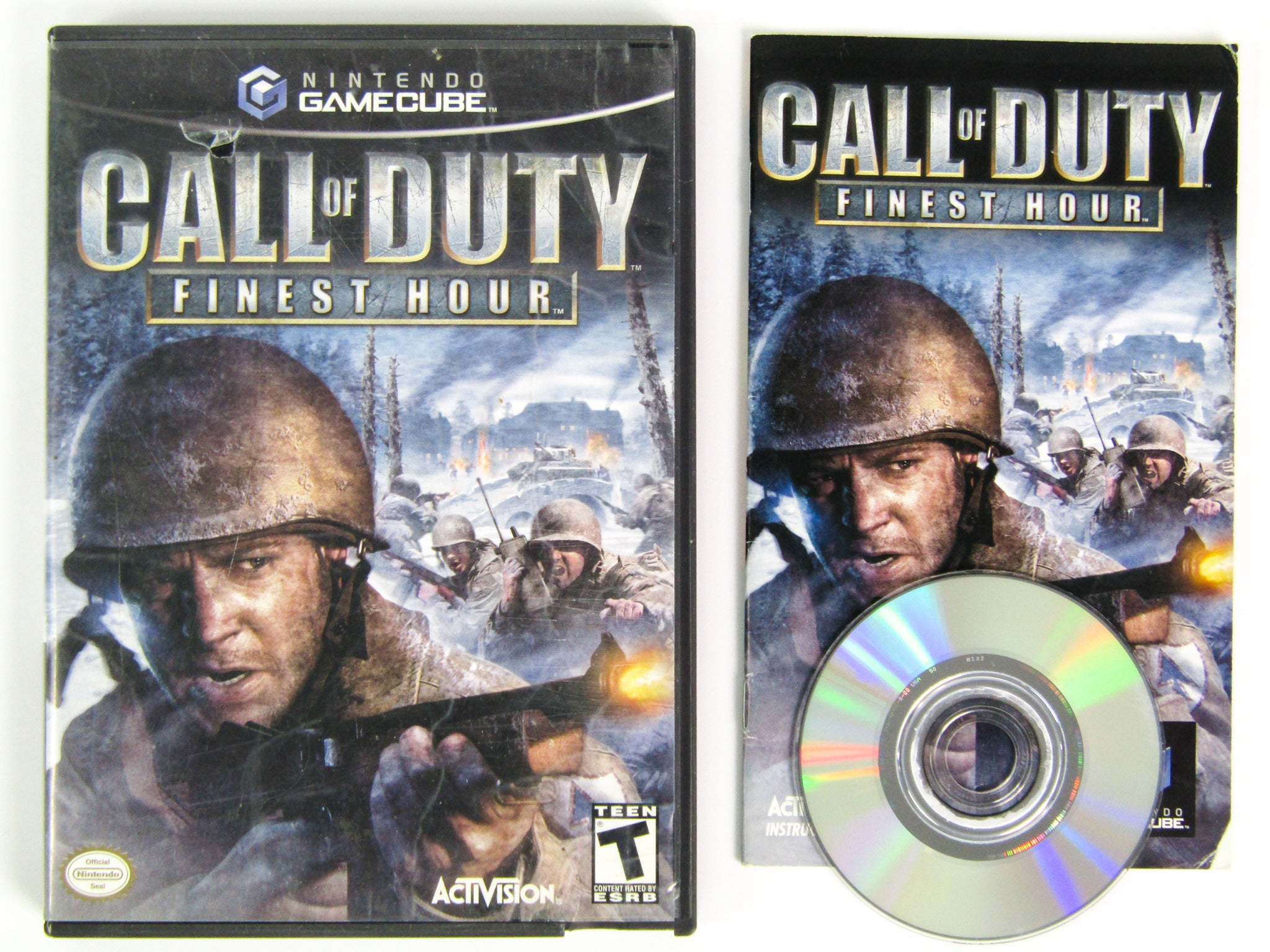 Call Of Duty Finest Hour (Nintendo Gamecube) – RetroMTL