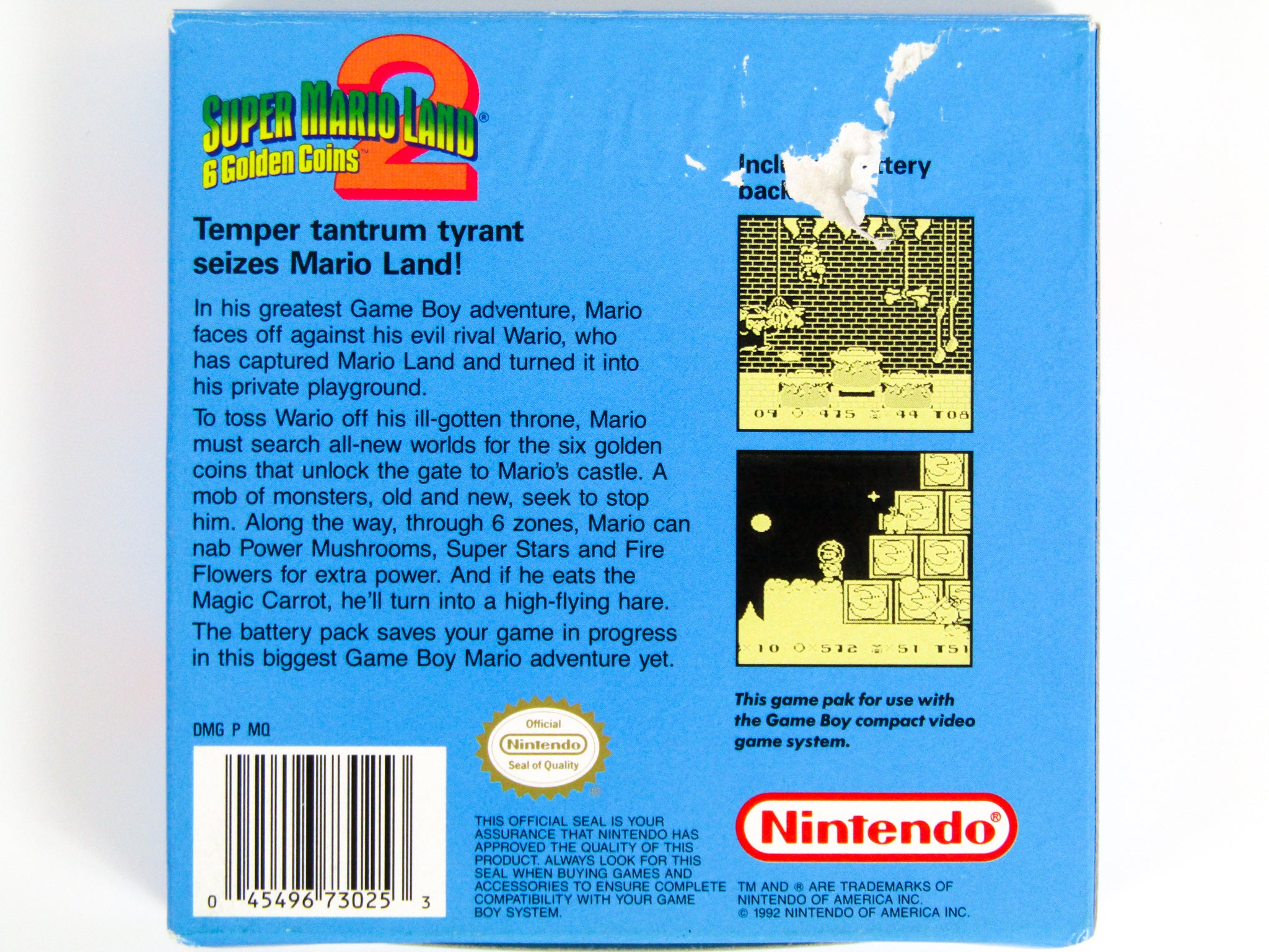 Super Mario Land 2 (Game Boy) RetroMTL