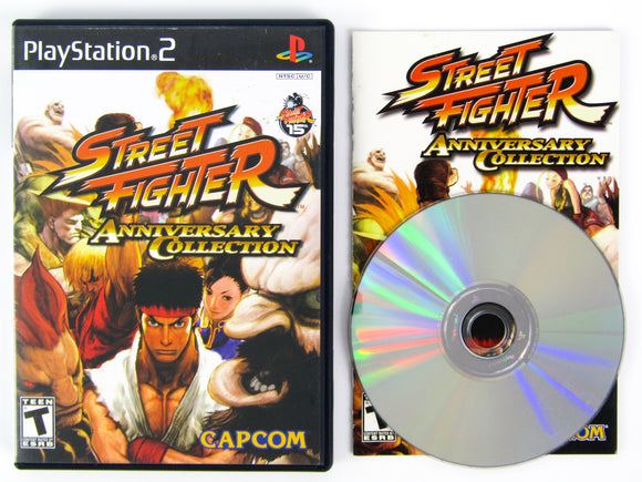 Street Fighter Anniversary (Playstation 2 / PS2) - RetroMTL
