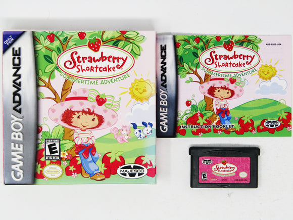 Strawberry Shortcake Summertime Adventure (Game Boy Advance / GBA)