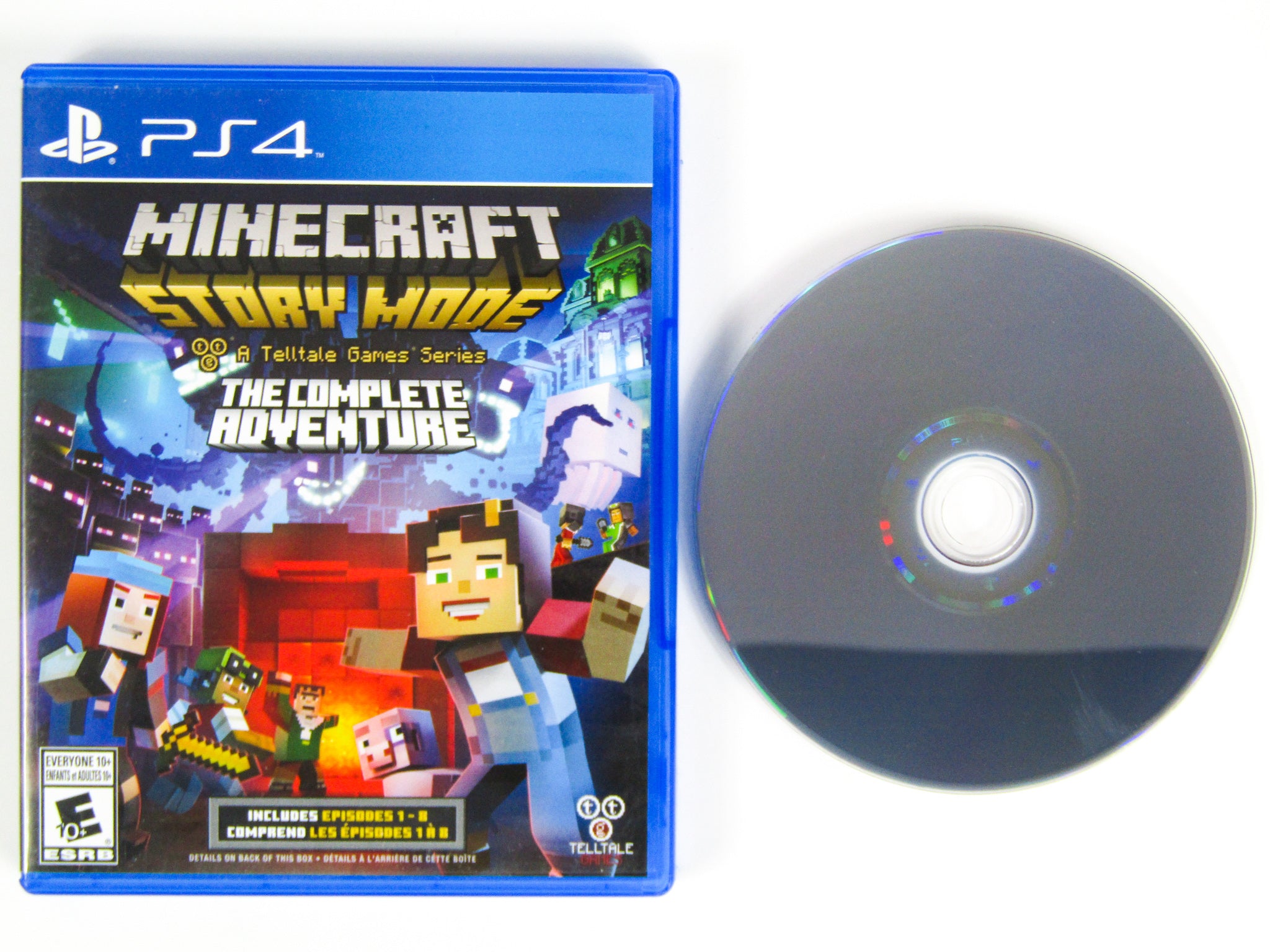 Minecraft story mode the complete hot sale adventure ps4