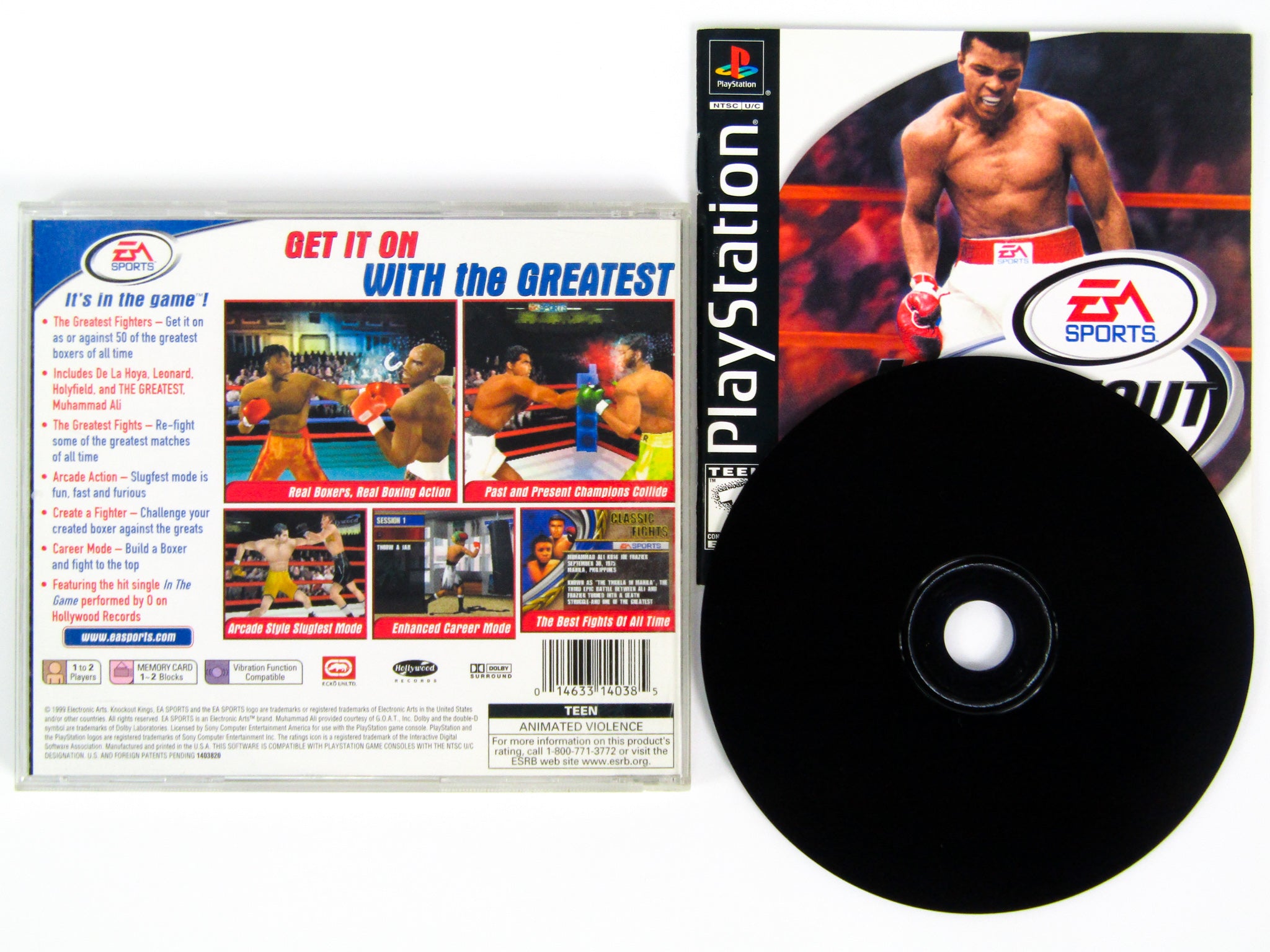 Knockout kings 2000 sale ps1