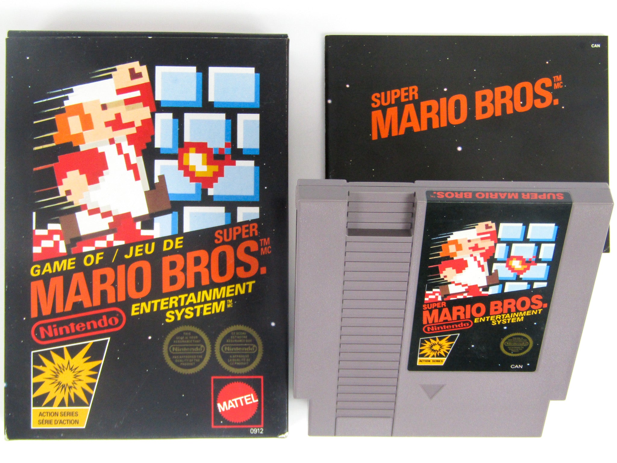 Nintendo NES Škatule na hry Super Mario Bros