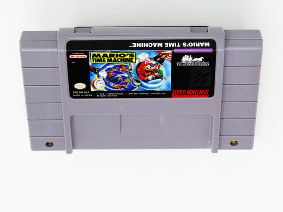 Mario's Time Machine (Super Nintendo / SNES)