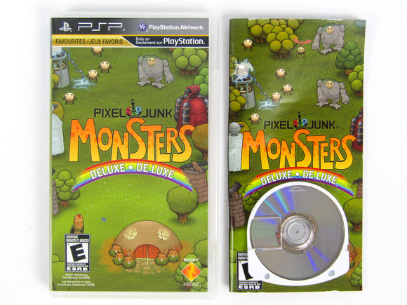 Pixel Junk Monsters Deluxe [Favourites] (Playstation Portable / PSP)