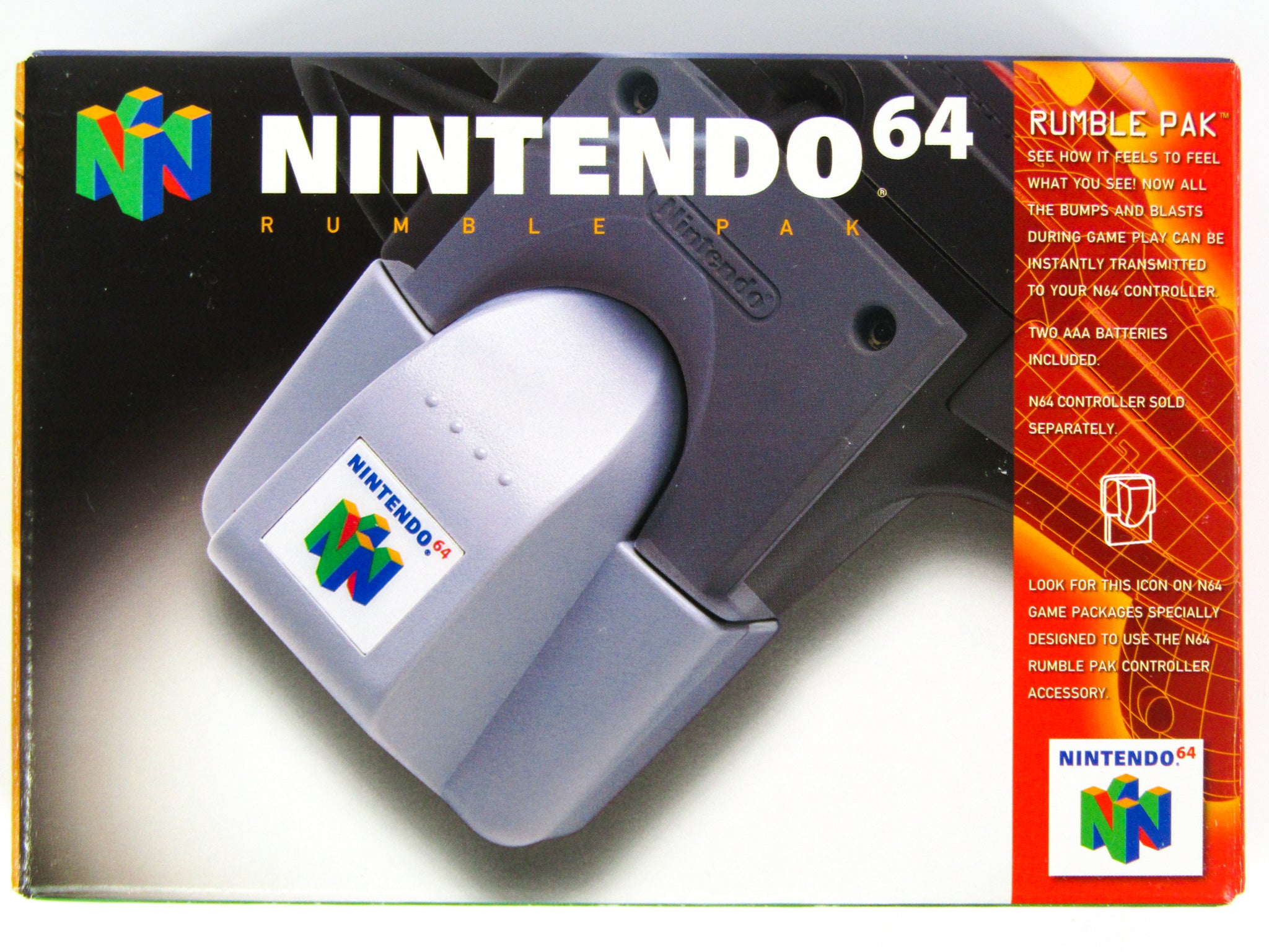 超目玉 Nintendo 64 Rumble Pack 輸入版