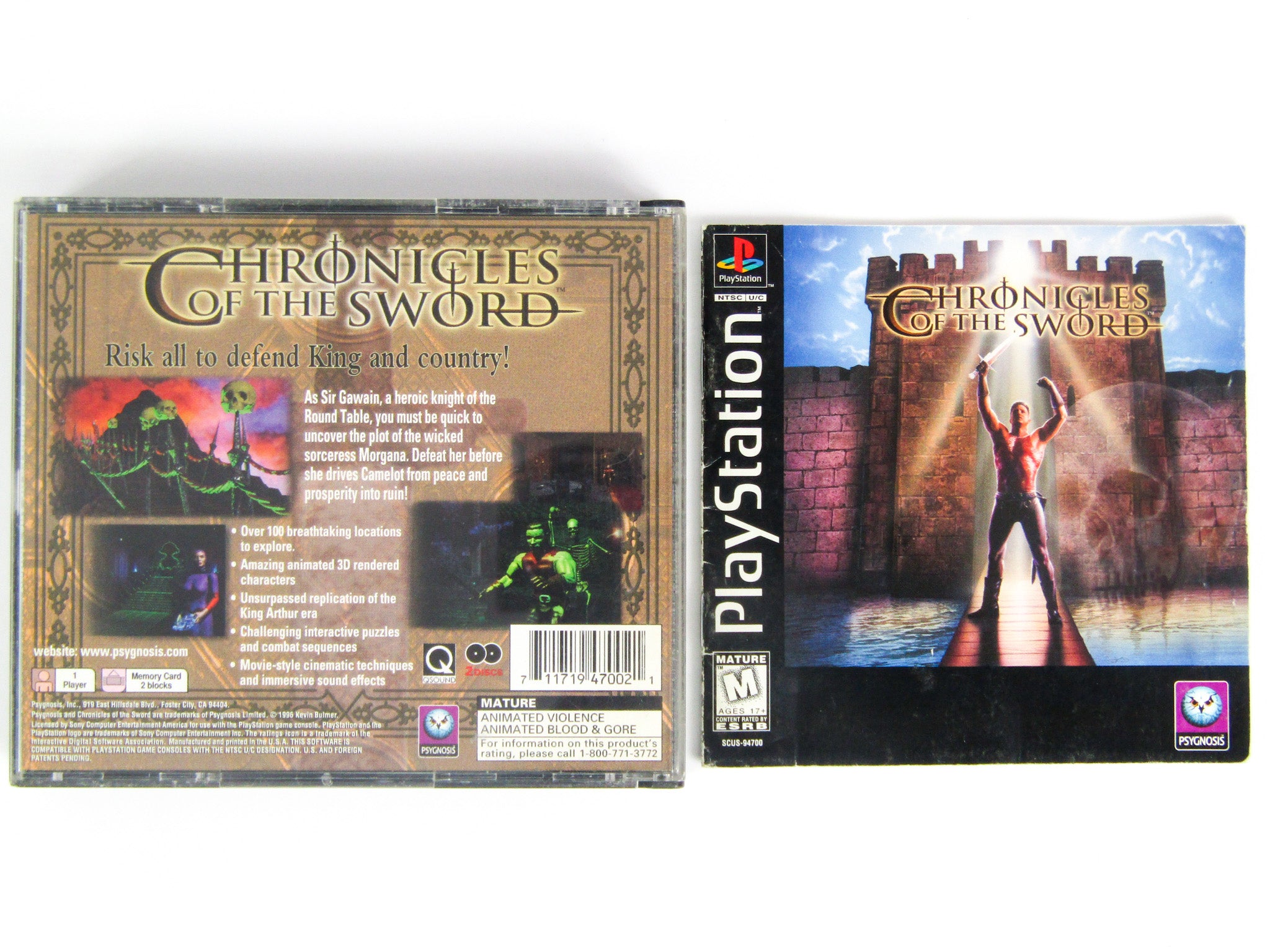 Chronicles Of The Sword Para Ps1 Playstation | Meses sin interés Chronicles Of The Sword Para Ps1 Playstation | Meses sin interés