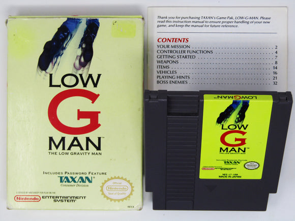 Low G Man (Nintendo / NES)