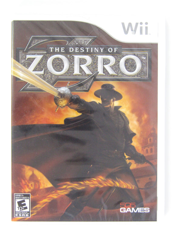 The Destiny Of Zorro (Nintendo Wii)