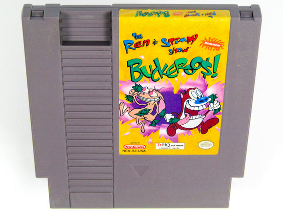 The Ren And Stimpy Show Buckeroos (Nintendo / NES)