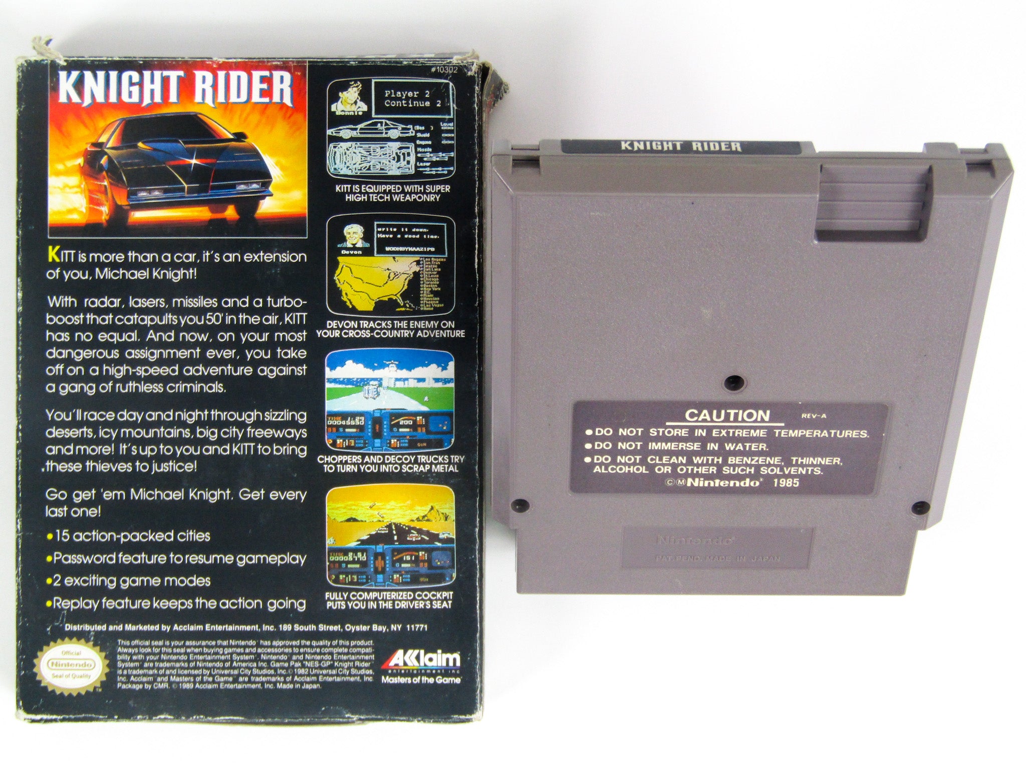 Knight Rider (Nintendo / NES) – RetroMTL