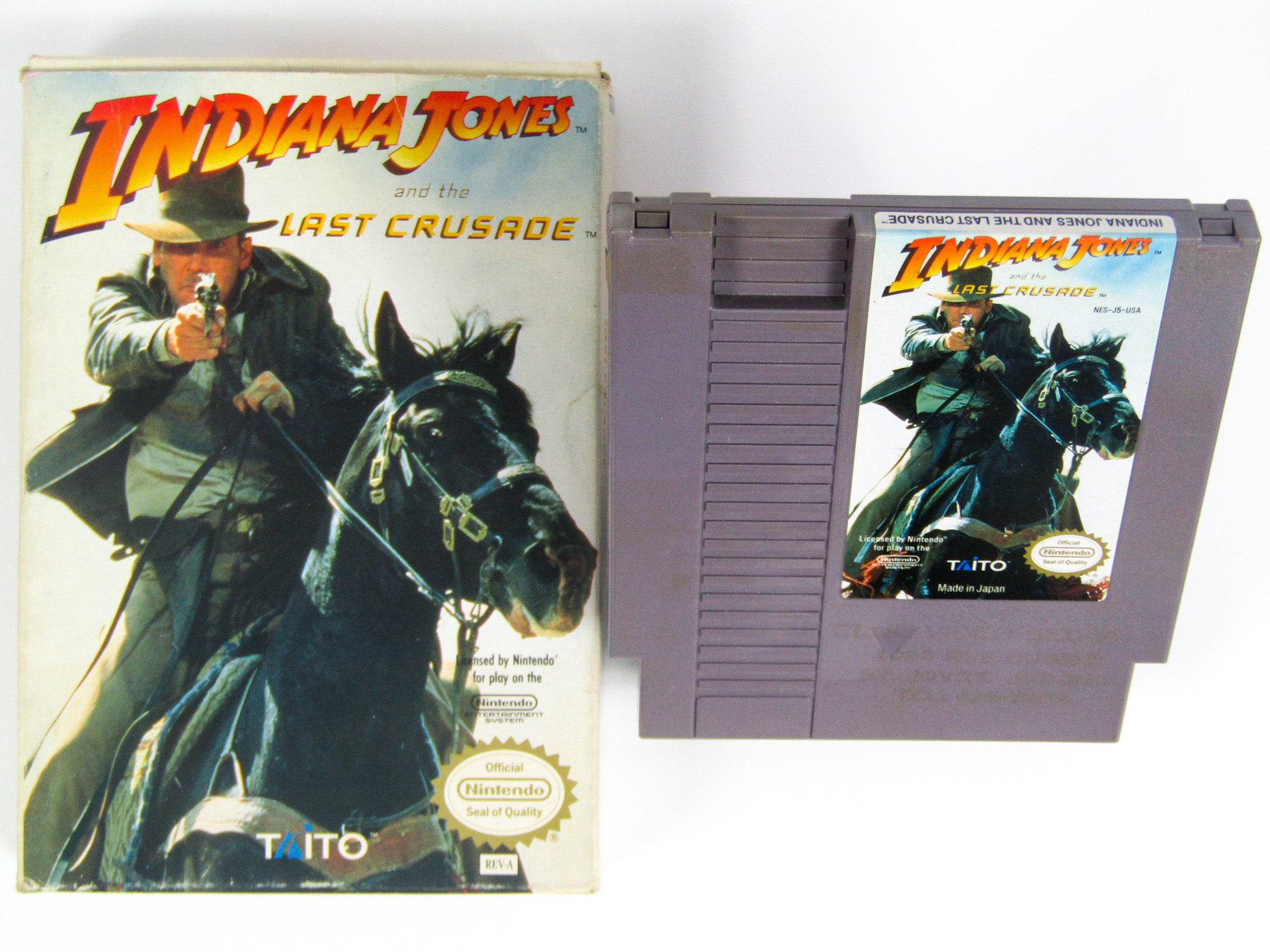 Indiana Jones And The Last Crusade [Taito] (Nintendo / NES) – RetroMTL