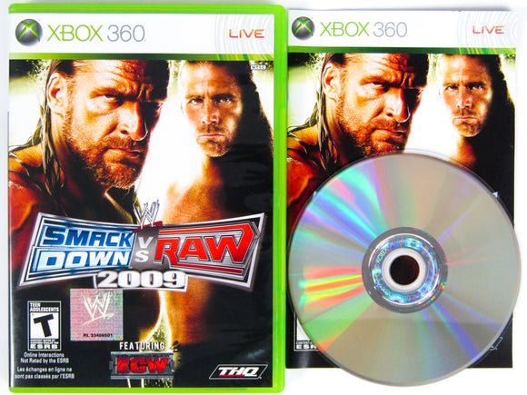 WWE Smackdown Vs. Raw 2009 (Xbox 360)