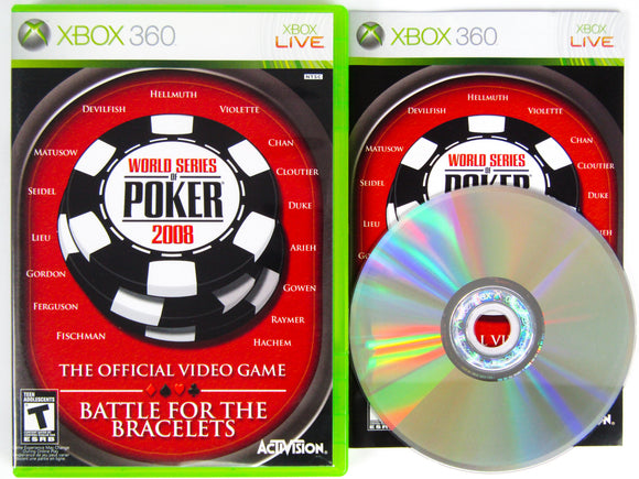 World Series Of Poker 2008 (Xbox 360)