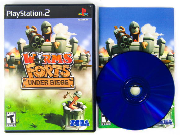 Worms Forts Under Siege (Playstation 2 / PS2)