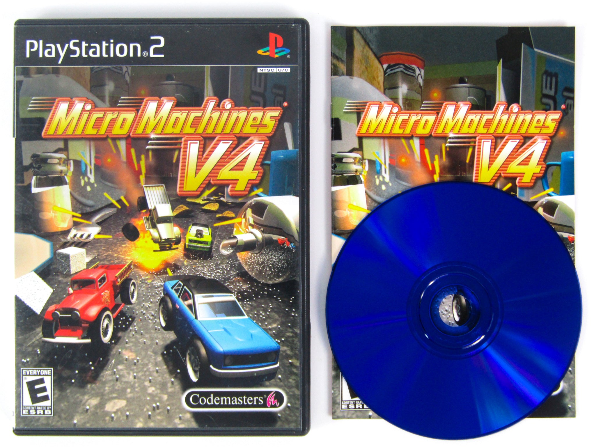 Micro Machines V4 (PlayStation 2 / PS2) – Retro MTL