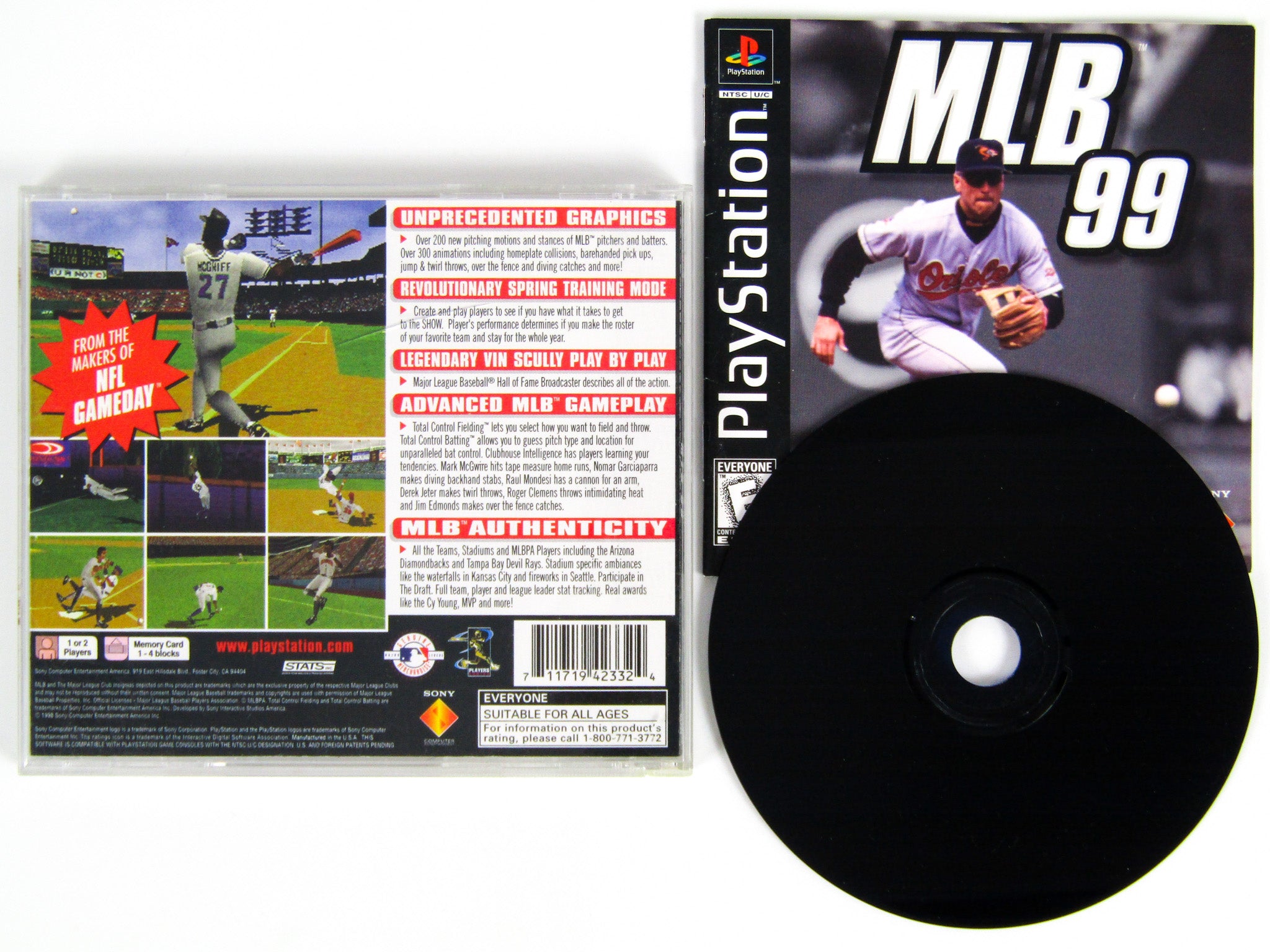 Mlb 99 clearance ps1