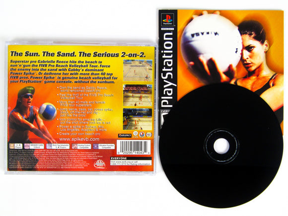 Power Spike Pro Beach Volleyball (Playstation / PS1)