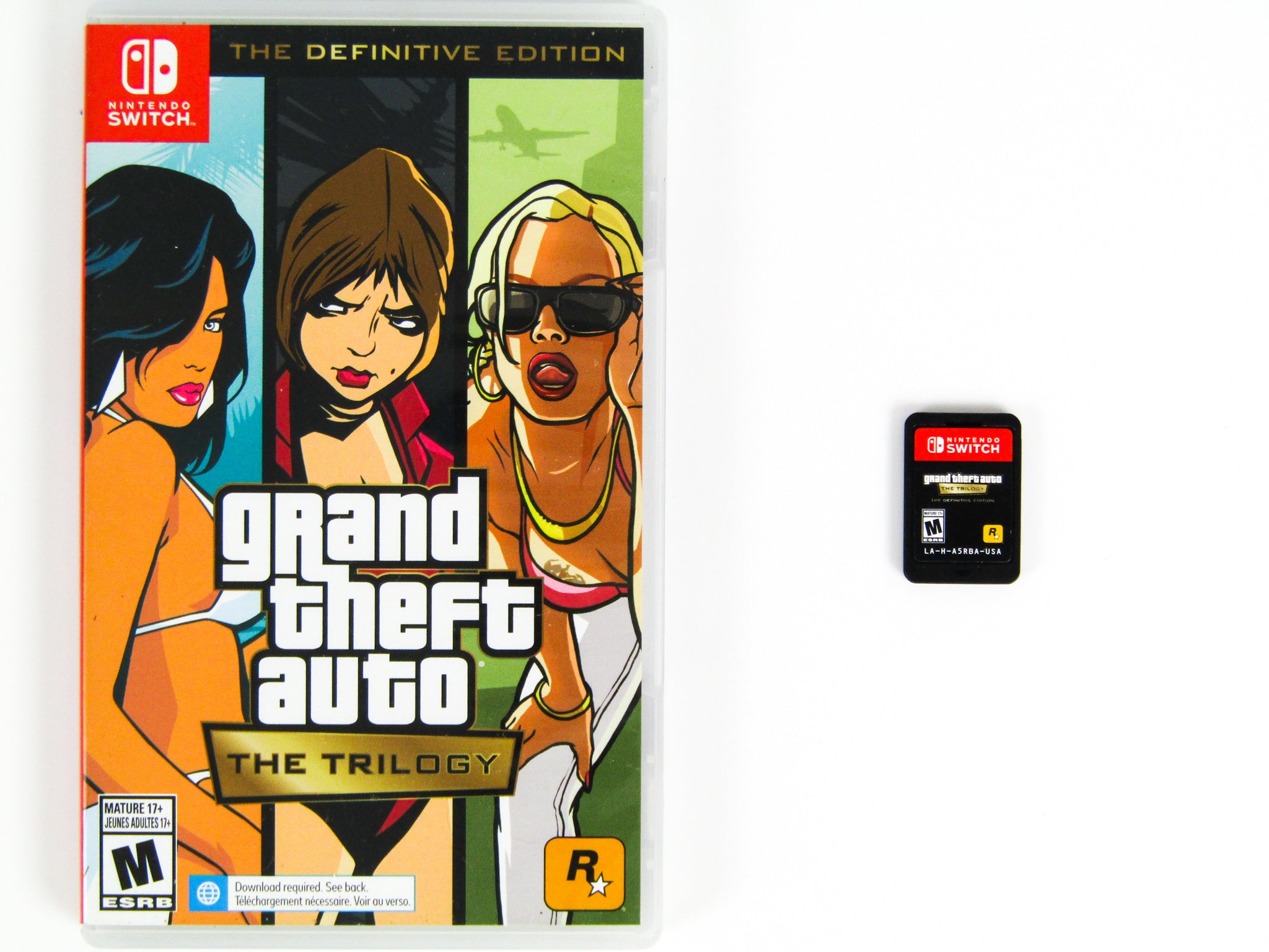 Grand Theft Auto The Trilogy: The Definitive Edition - Nintendo Switch  [Digital] 