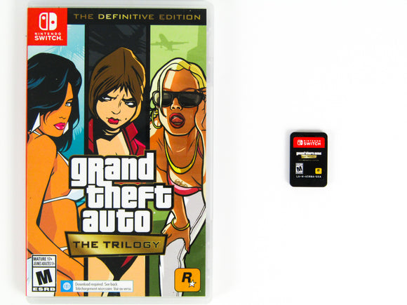 Gta Trilogy Nintendo Is Grand Theft Auto On Switch Definitive
