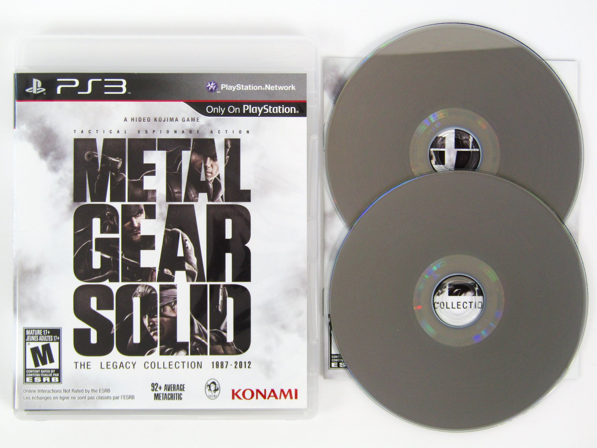 Metal deals Gear Solid: The Legacy Collection Artbook Bundle For Playstation 3