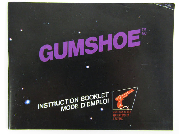 Gumshoe [Manual] [CAN Version] (Nintendo / NES)