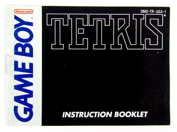 Tetris [Manual] (Game Boy)