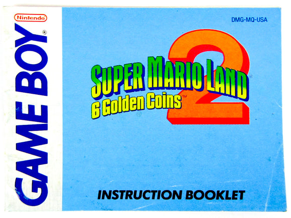 Super Mario Land 2 [Manual] (Game Boy)