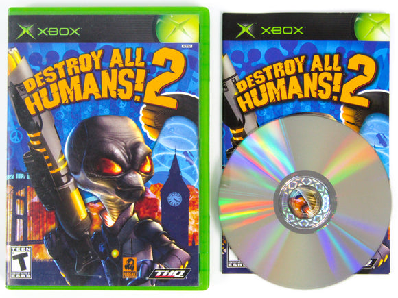 Destroy All Humans 2 (Xbox) - RetroMTL