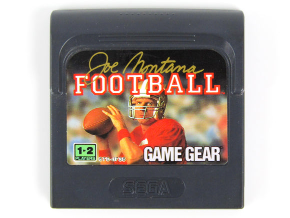 Joe Montana Football (Sega Game Gear)