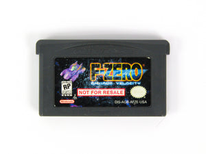 F-Zero Maximum Velocity [Not For Resale] (Game Boy Advance / GBA)