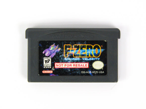 F-Zero Maximum Velocity [Not For Resale] (Game Boy Advance / GBA)