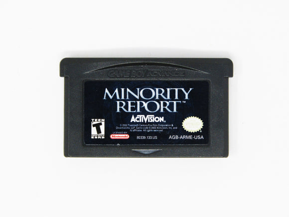 Minority Report (Game Boy Advance / GBA)