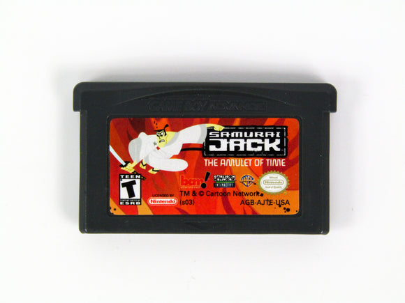 Samurai Jack The Amulet Of Time (Game Boy Advance)