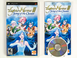 Legend of Heroes III Song of the Ocean (PlayStation Portable / PSP)