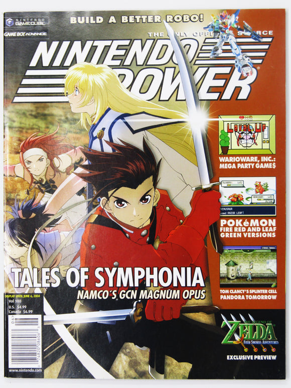 Tales Of Symphonia [Volume 180] [Nintendo Power] (Magazines)