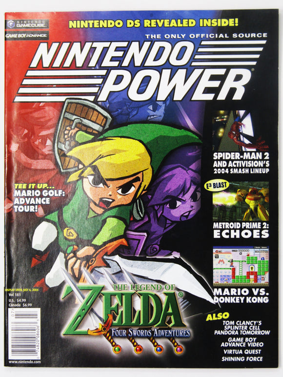 Legend Of Zelda: Four Swords Adventure [Volume 181] [Nintendo Power] (Magazines)