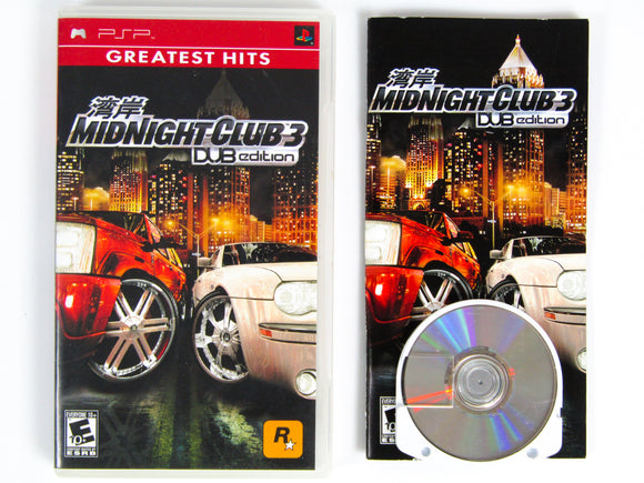 Midnight Club 3 DUB Edition [Greatest Hits] (Playstation Portable / PSP)